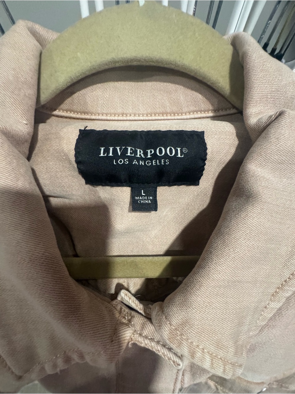 Liverpool Blush Utility Jacket